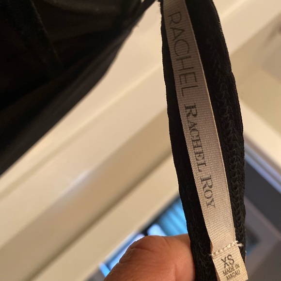 Super sexy low back dress with gold accent running down the back. - Picture 3 of 5